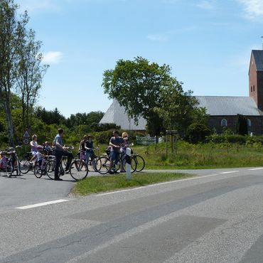 Rad fahren auf Föhr