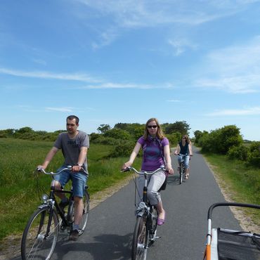Impressionen vom Fahrradfahren auf Föhr