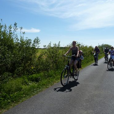 Rad fahren auf Föhr
