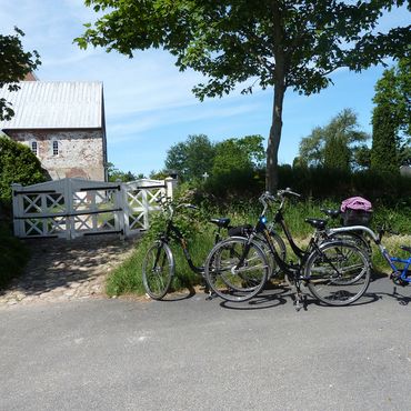 Impressionen vom Fahrradfahren auf Föhr